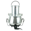 2 em 1 mistura e aquecimento Electric aço inoxidável Metal Pot